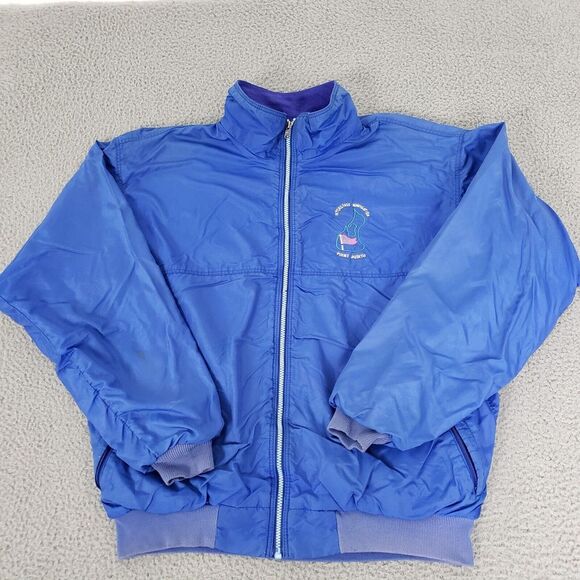 VINTAGE Patagonia Jacket Mens Extra Large Blue Softshell USA XL Outdoor Skiing - Picture 1 of 16